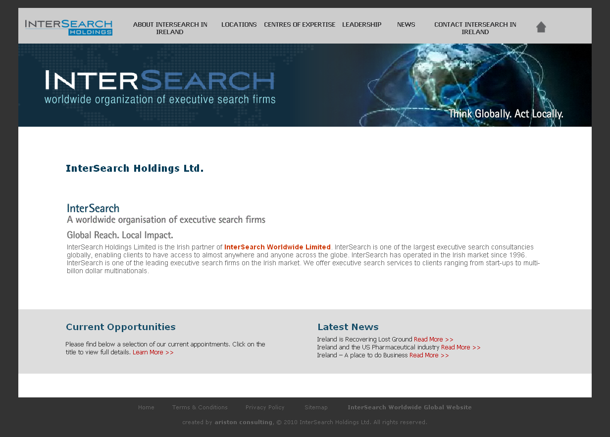 InterSearch Holdings Ltd. in Ireland